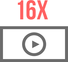 16 amazing videos. You won’t find this content anywhere else.